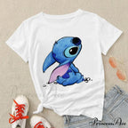 Lady Cute Print T-shirts image 24