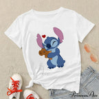Lady Cute Print T-shirts image 26