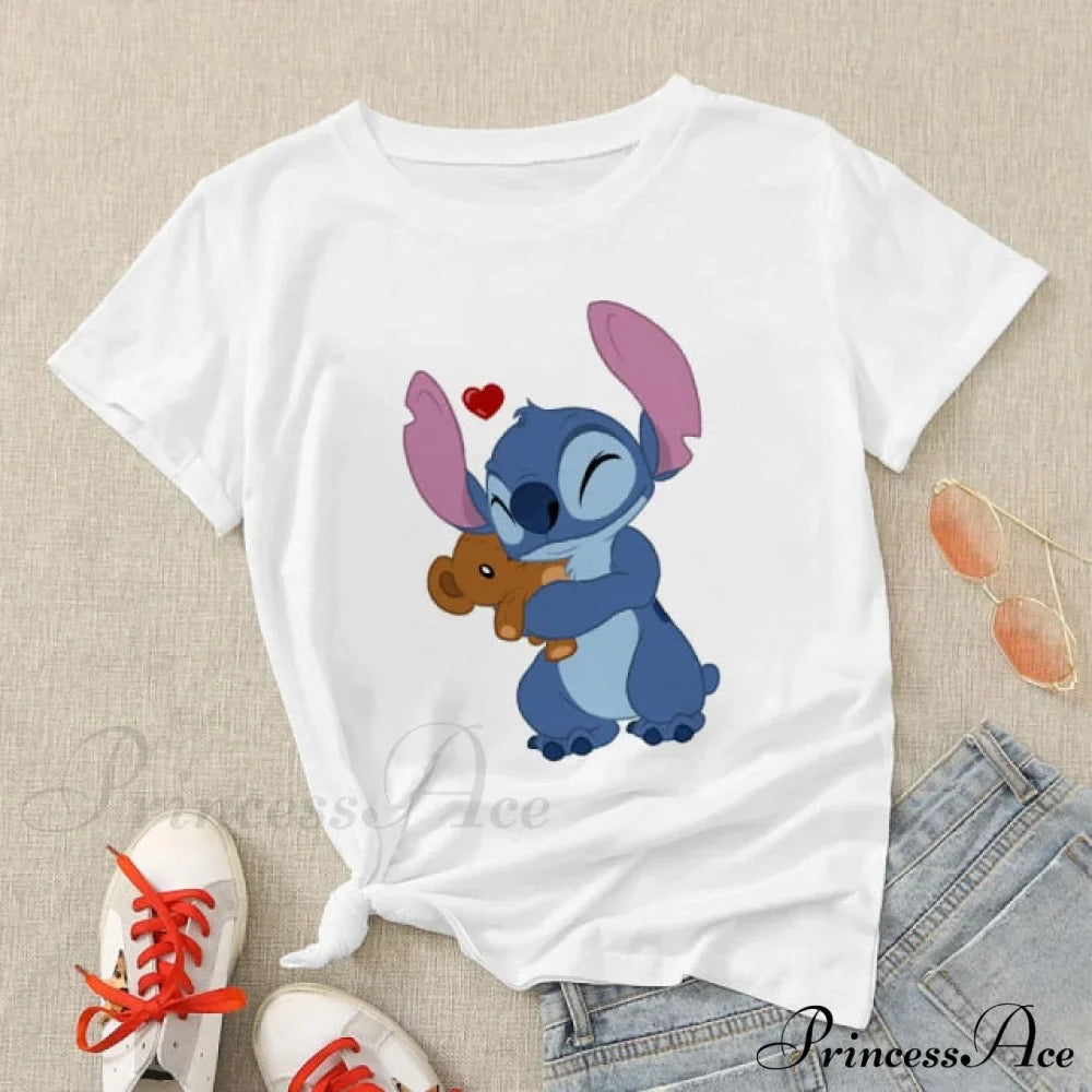Lady Cute Print T-shirts image 26