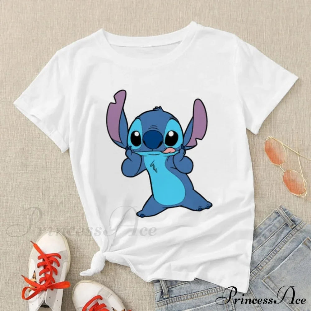Lady Cute Print T-shirts image 20