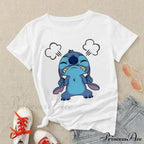 Lady Cute Print T-shirts image 19