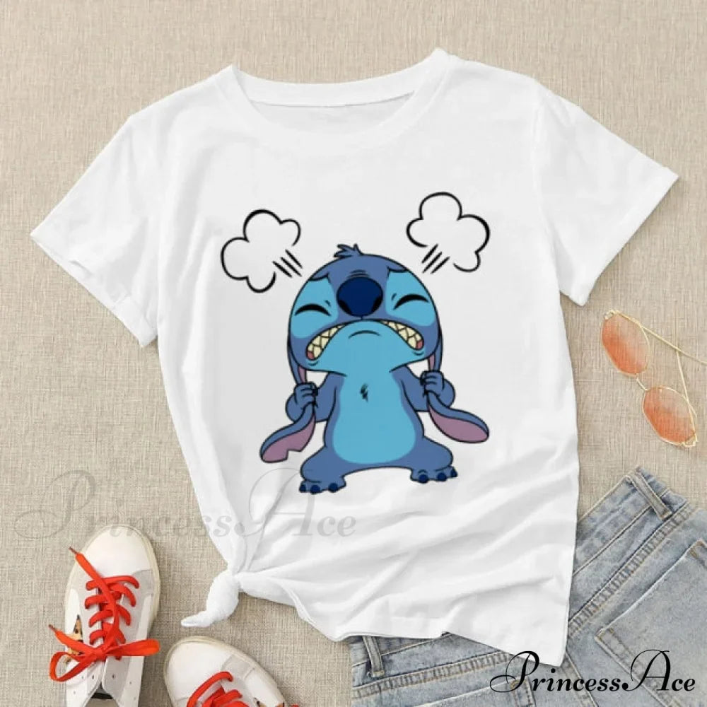 Lady Cute Print T-shirts image 19