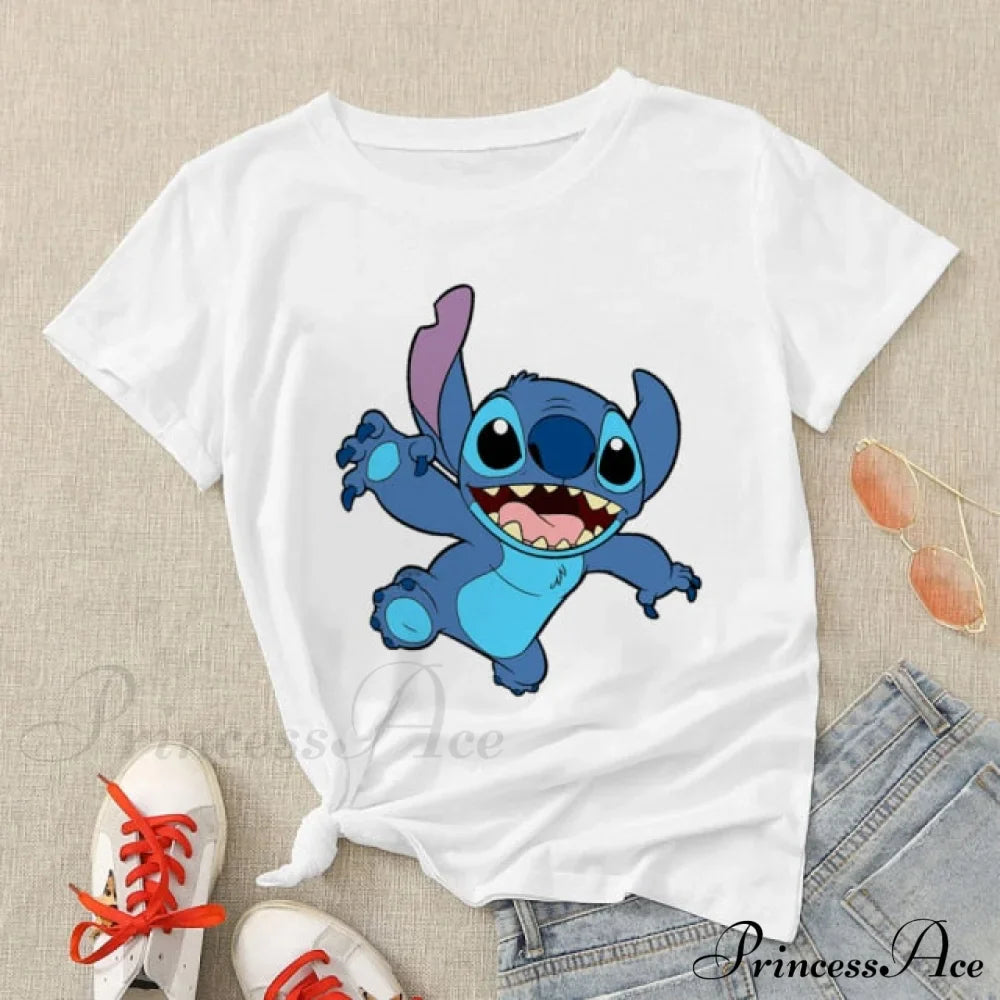 Lady Cute Print T-shirts image 16