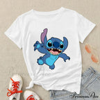 Lady Cute Print T-shirts image 16