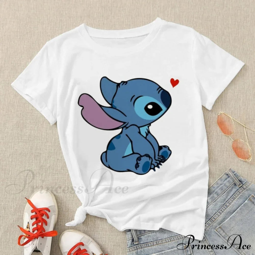 Lady Cute Print T-shirts image 2