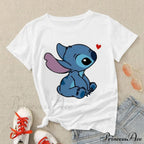 Lady Cute Print T-shirts image 2