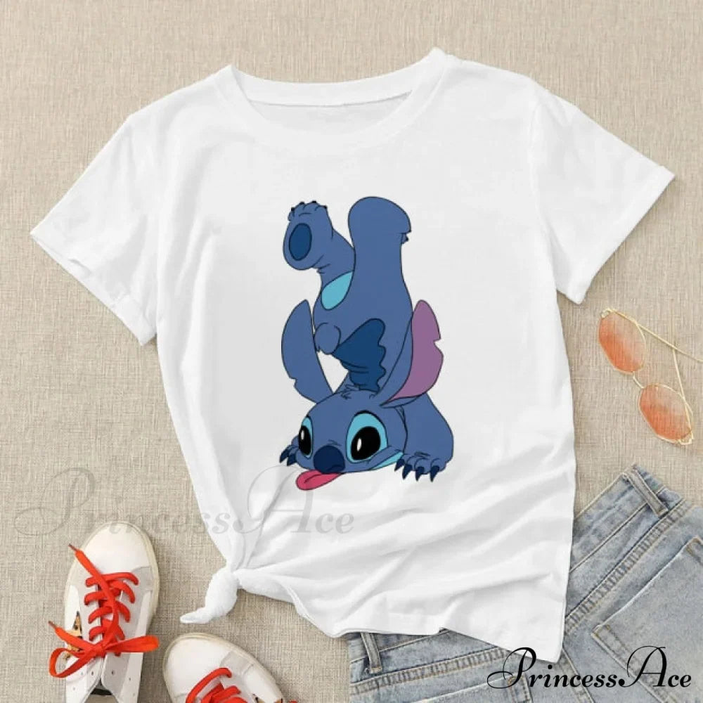 Lady Cute Print T-shirts image 21