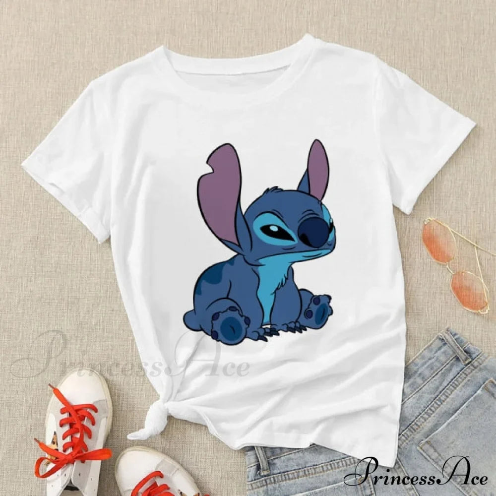 Lady Cute Print T-shirts image 15