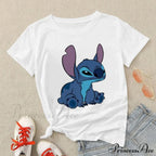 Lady Cute Print T-shirts image 15