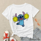 Lady Cute Print T-shirts image 13