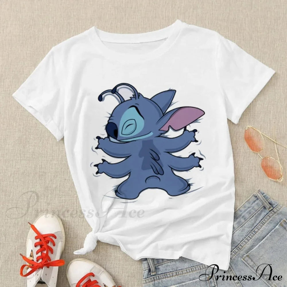 Lady Cute Print T-shirts image 25