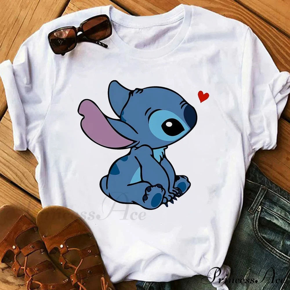 Lady Cute Print T-shirts image 1
