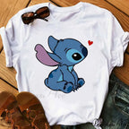 Lady Cute Print T-shirts image 1