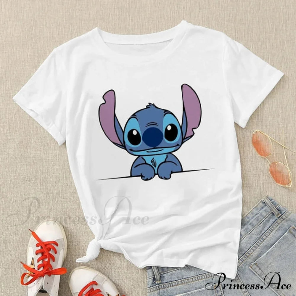 Lady Cute Print T-shirts image 11