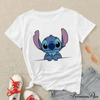 Lady Cute Print T-shirts image 11