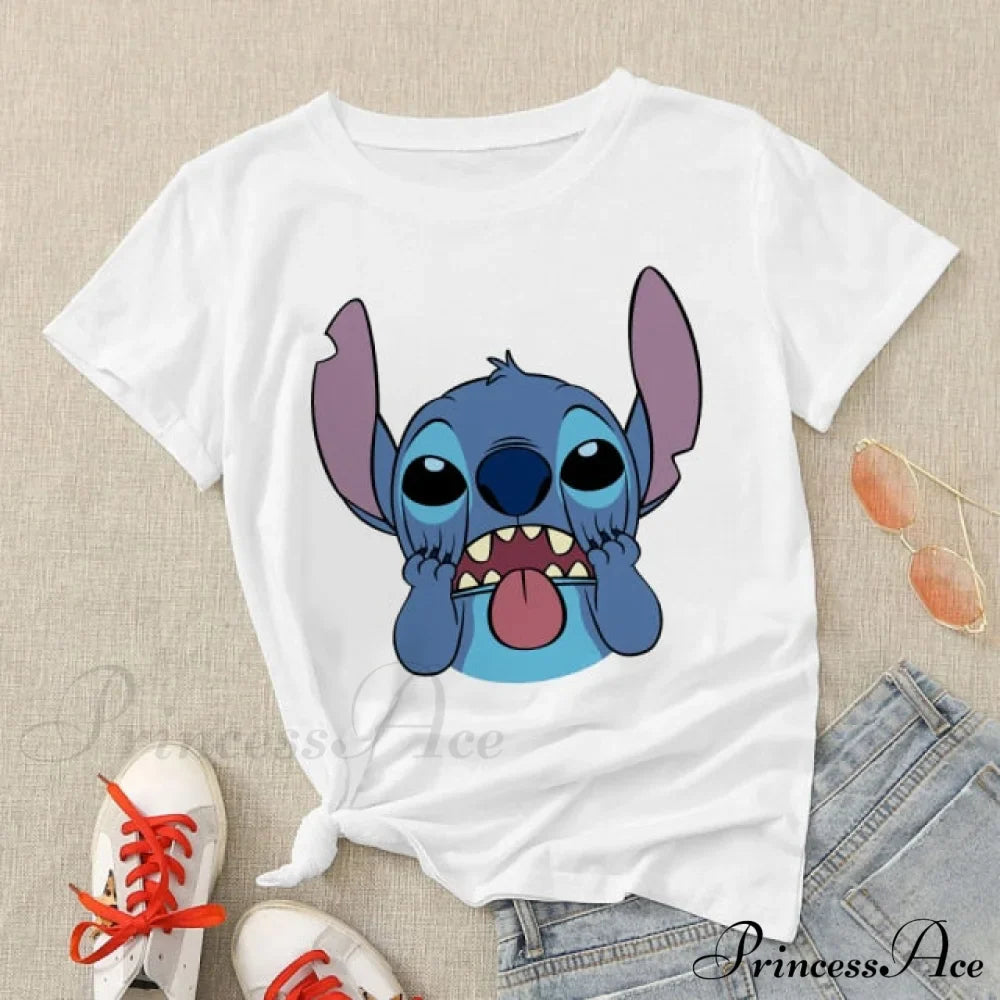Lady Cute Print T-shirts image 12