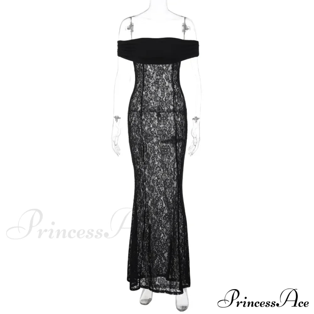 Lantern Sleeve V-neck Trumpet Maxi Dress image 6