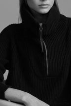 Lapel Zipper Sweater image 15