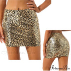 Latex Patent Leather Miniskirt image 13