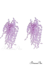Lavender Elegant Diamond Earrings image 10