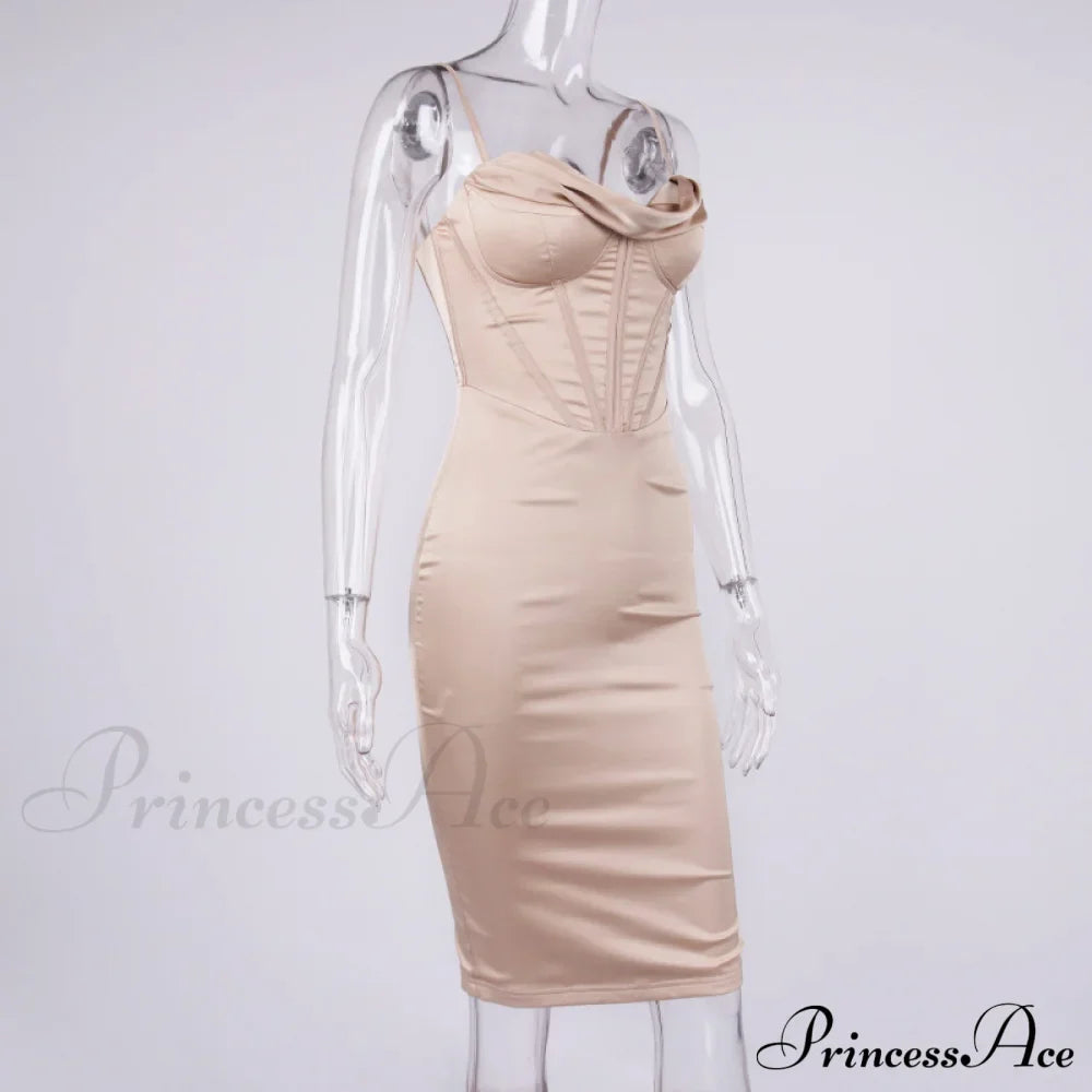 Layer of Gown Satin Evening Club Women Celebrity Double House for - Bodycon Cb Dress image 10