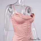 Layer of Gown Satin Evening Club Women Celebrity Double House for - Bodycon Cb Dress image 18
