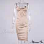 Layer of Gown Satin Evening Club Women Celebrity Double House for - Bodycon Cb Dress image 9