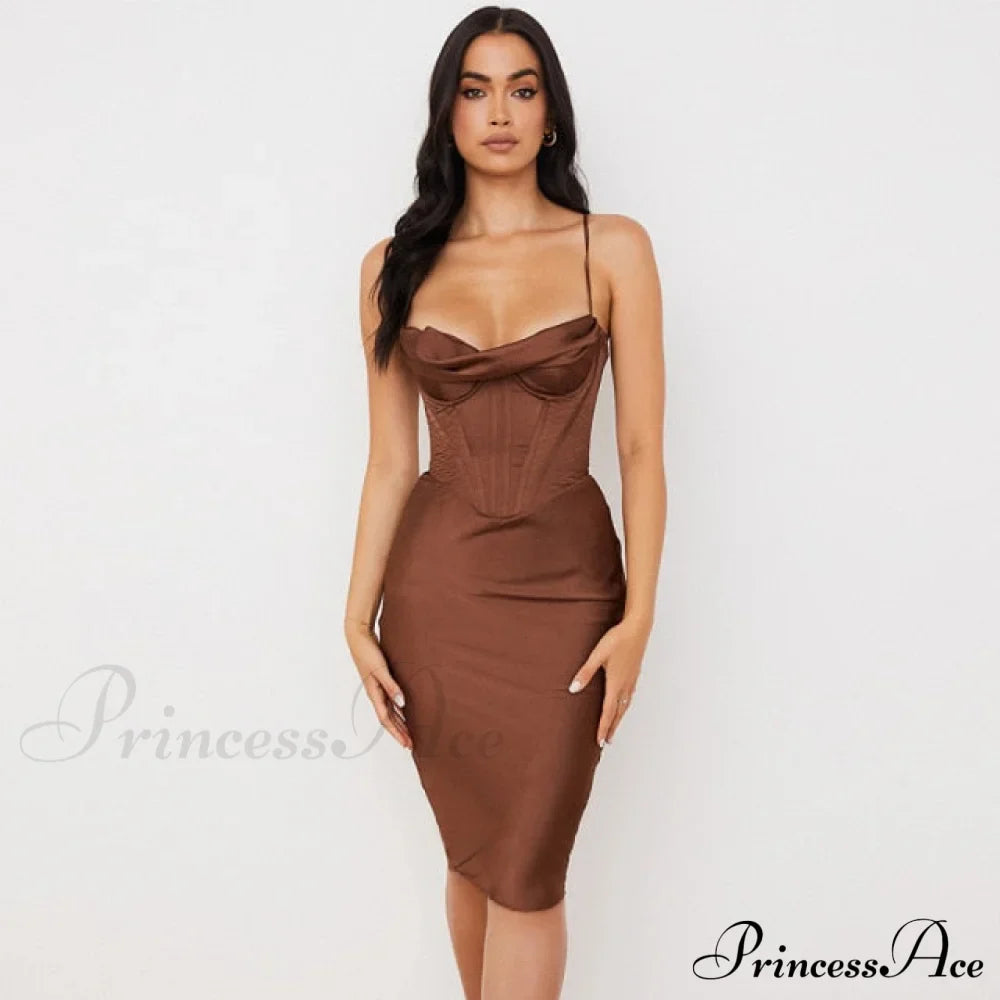 Layer of Gown Satin Evening Club Women Celebrity Double House for - Bodycon Cb Dress image 6