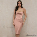 Layer of Gown Satin Evening Club Women Celebrity Double House for - Bodycon Cb Dress image 4