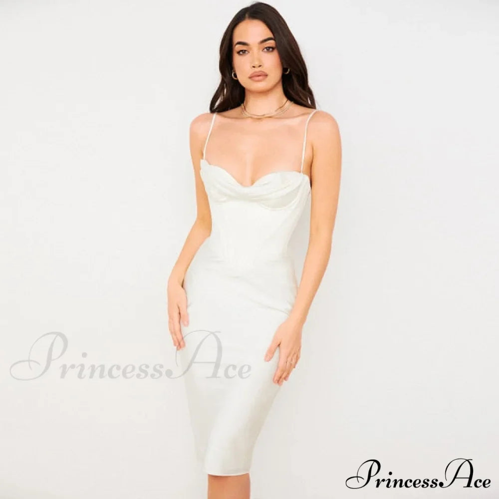 Layer of Gown Satin Evening Club Women Celebrity Double House for - Bodycon Cb Dress image 8