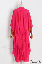 Layered Elegant Silk-Georgette Gown image 6