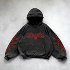 Leaf Camouflage Loose Sweatshirt Hoodie image 3