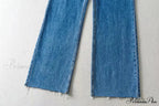 Leg Straight Denim Casual Fashion Women's - Baggy Jeans High Waist Fit image 13