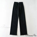 Leg Straight Denim Casual Fashion Women's - Baggy Jeans High Waist Fit image 7