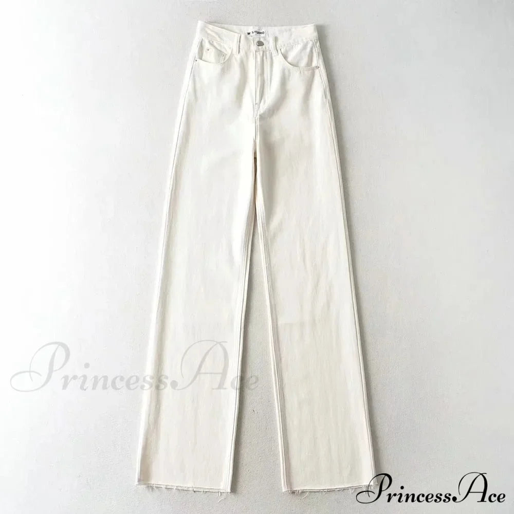Leg Straight Denim Casual Fashion Women's - Baggy Jeans High Waist Fit image 10