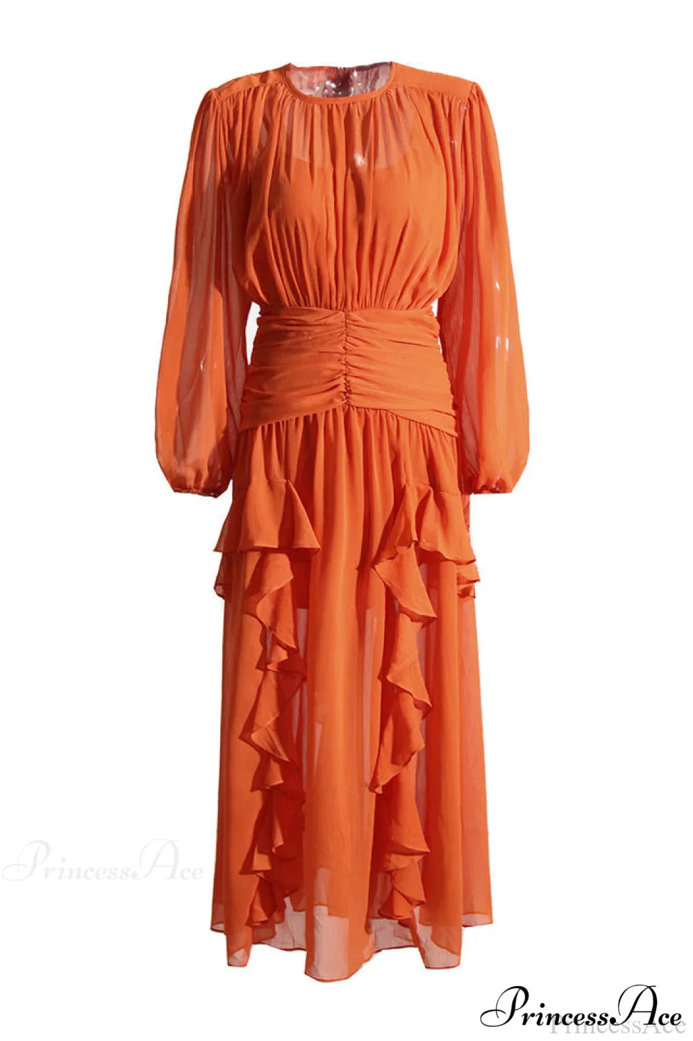 Leonie Ballon Stylish Sleeve Maxi Dress image 6