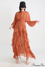Leonie Ballon Stylish Sleeve Maxi Dress image 3