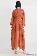Leonie Ballon Stylish Sleeve Maxi Dress image 1