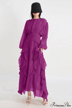 Leonie Ballon Stylish Sleeve Maxi Dress image 5