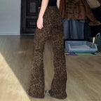 Leopard Pattern Gothic Slim Trouser image 1