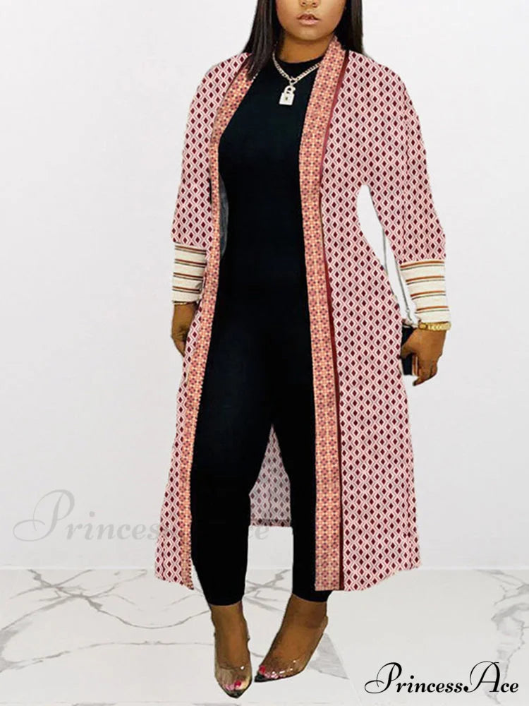 Leopard Print Graceful Bowknot Pleated Dress image 6