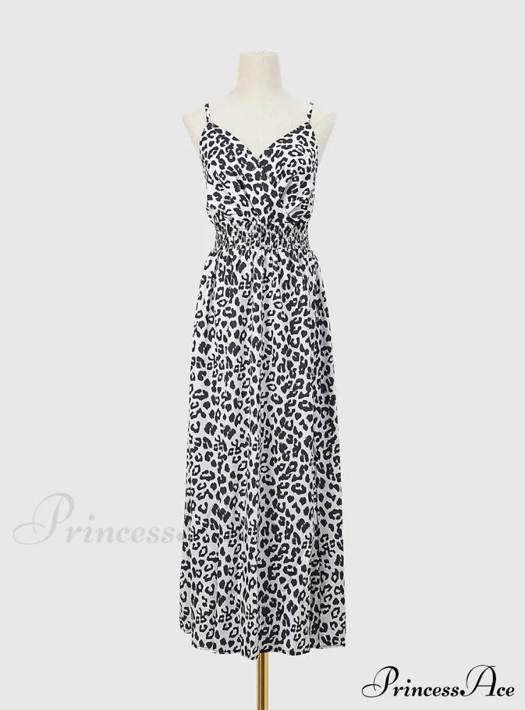 Leopard Print Summer Sling Dress image 4