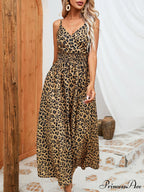 Leopard Print Summer Sling Dress image 2