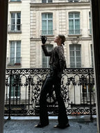 Leopard Printed Round Neck Cardigan image 4