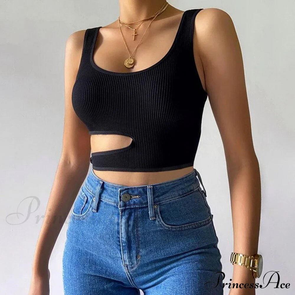 Leopard Sports Bra Tank Vest Lace Up Backless Crop Top image 8