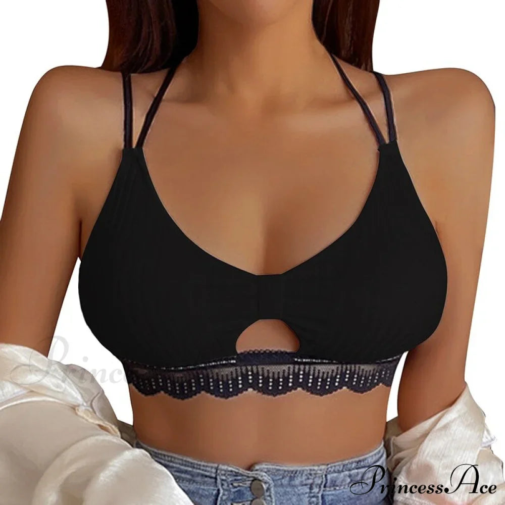 Leopard Sports Bra Tank Vest Lace Up Backless Crop Top image 11