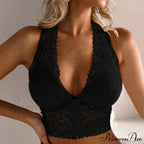 Leopard Sports Bra Tank Vest Lace Up Backless Crop Top image 18