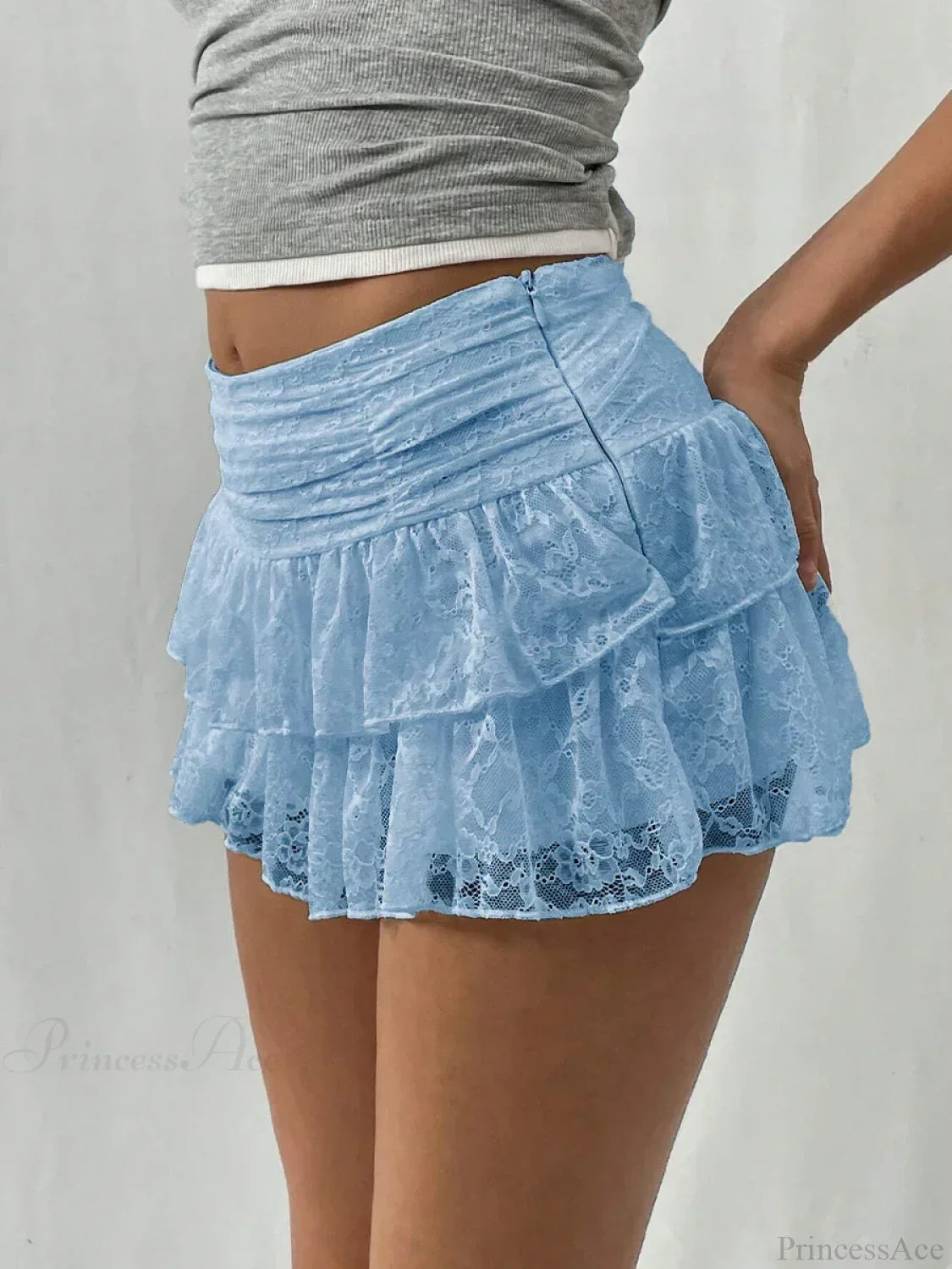 Leopard Tiered Half Slip Skirt image 7