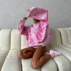 Letter Embroidery Lazy Style Sweater image 8
