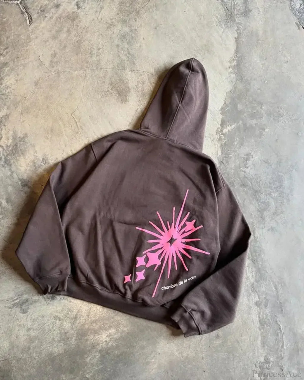 Letter Graphic Oversized Hoodie image 3